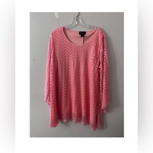 Frazzle XXL Flowy Peach Sweater